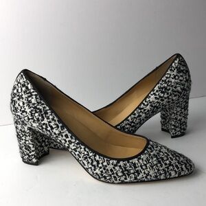 Talbots Kelsey Tweed Pumps Heels 7